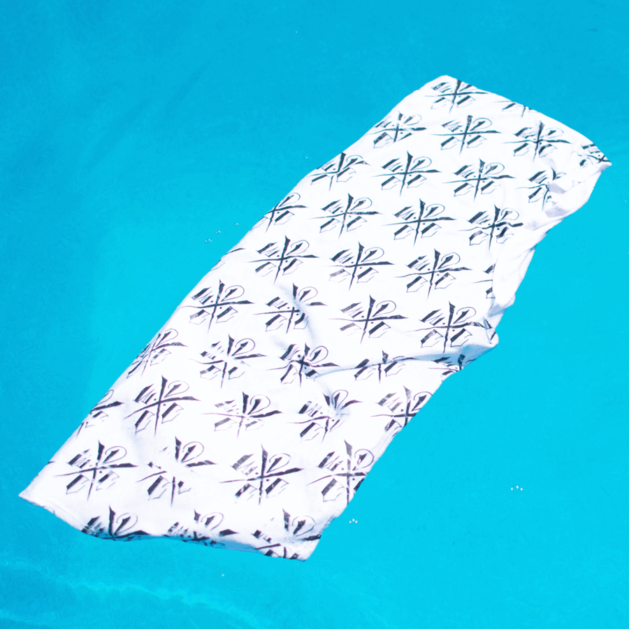 Image of DCWC BEACH TOWEL - LOGO REPEAT
