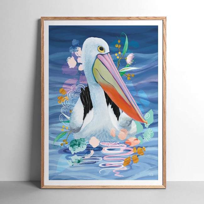 Pelican Dreams - Art Print