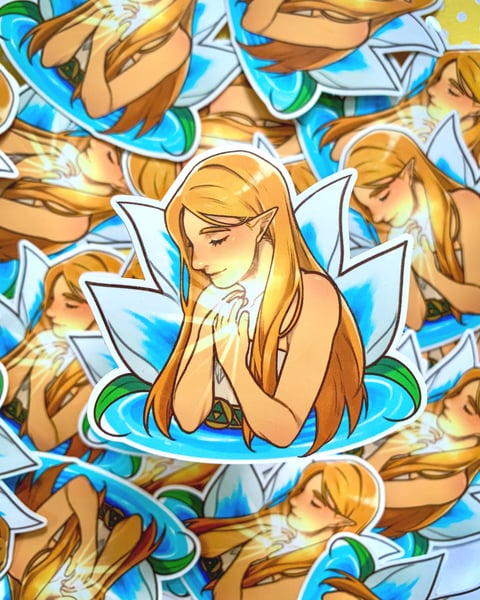 Image of BOTW silent princess sticker