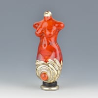 Image 5 of XXXL. Marmalade Goddess - Flamework Glass Sculpture Bead