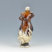 Image 2 of XXL. Burnt Sugar Goddess - Flamework Glass Sculpture 