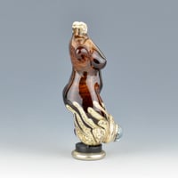 Image 4 of XXL. Burnt Sugar Goddess - Flamework Glass Sculpture 