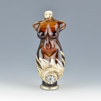 Image 5 of XXL. Burnt Sugar Goddess - Flamework Glass Sculpture 