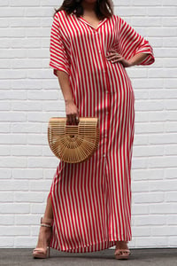 Image 2 of Red Stripe Dress 