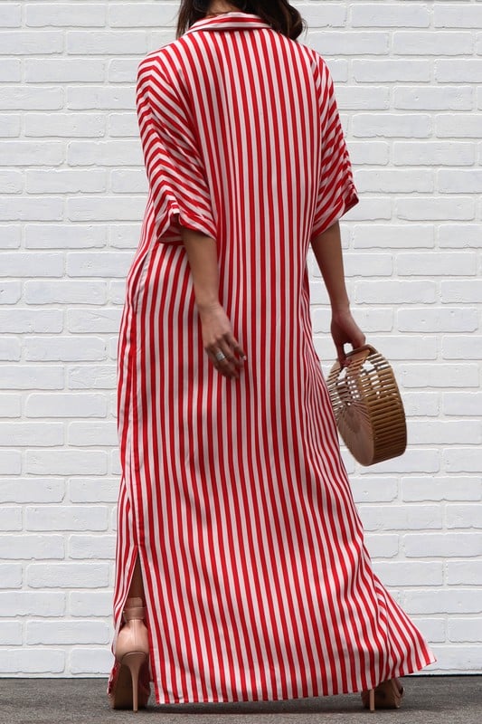 Red Stripe Dress | TREND Red Stripe Dress | TREND
