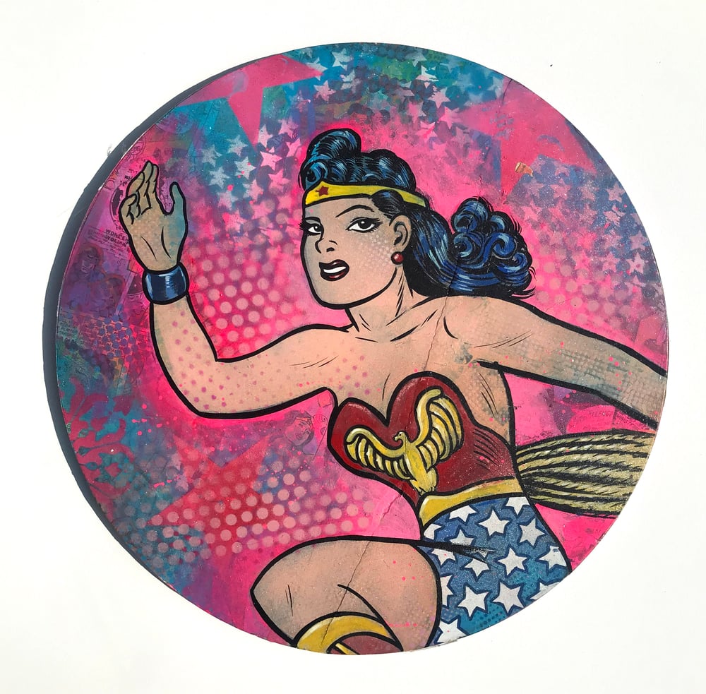 Image of Dr. Smash/Frank Forte “The Sensational Wonder Woman No. 7"