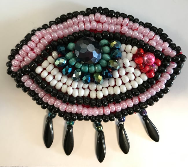 Eye See You Brooch 