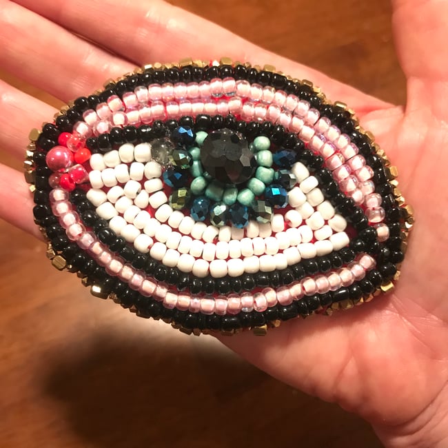 Eye See You Brooch 