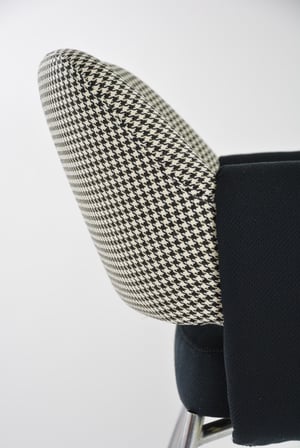 Image of Fauteuil DEAUVILLE Noir et PDP