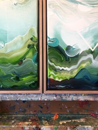 Image 5 of Country no.44 - diptych, FRAMED