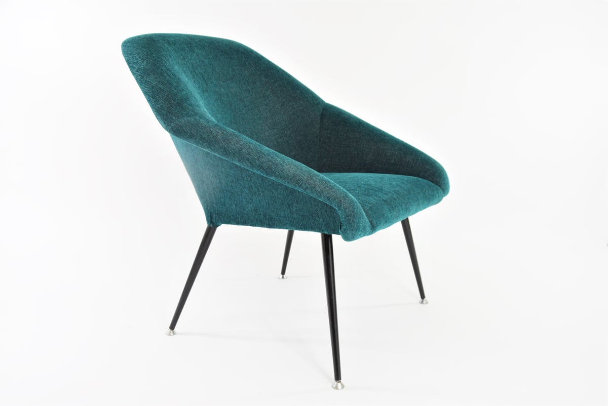 Image of Fauteuil coquille verte