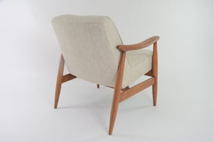 Image of Fauteuil Varsovie beige chiné