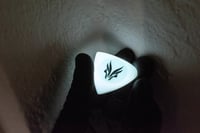Image 3 of 4mm 'GHOST GLOW' plectrums 👻