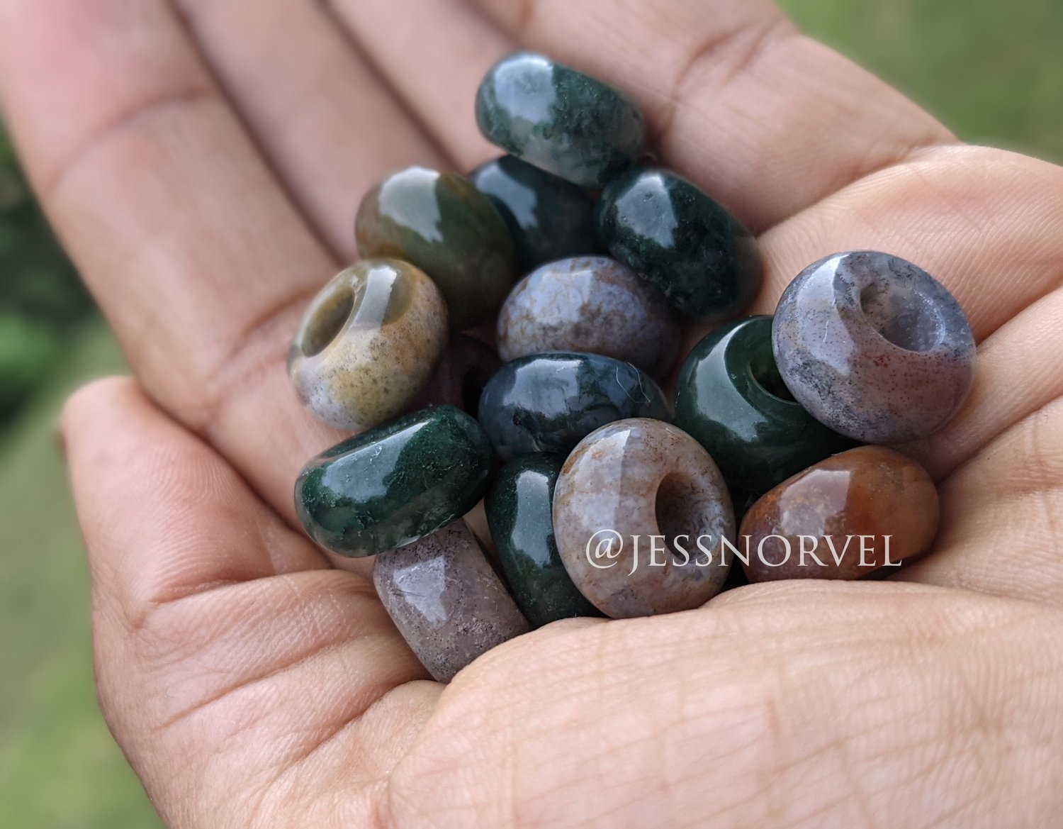 Image of Crystal hair jewelry