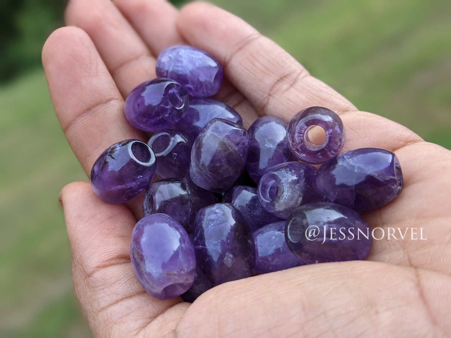 Image of Crystal hair jewelry