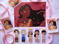 Image 1 of POCAHONTAS BOOKMARKS + PRINT + POLAROID
