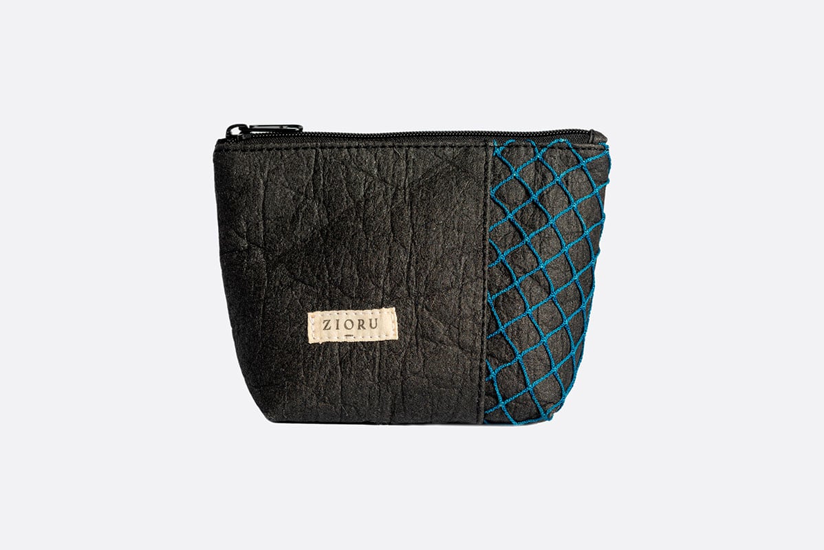 Image of BOLSO MANO Mediano (Negro/Azul)