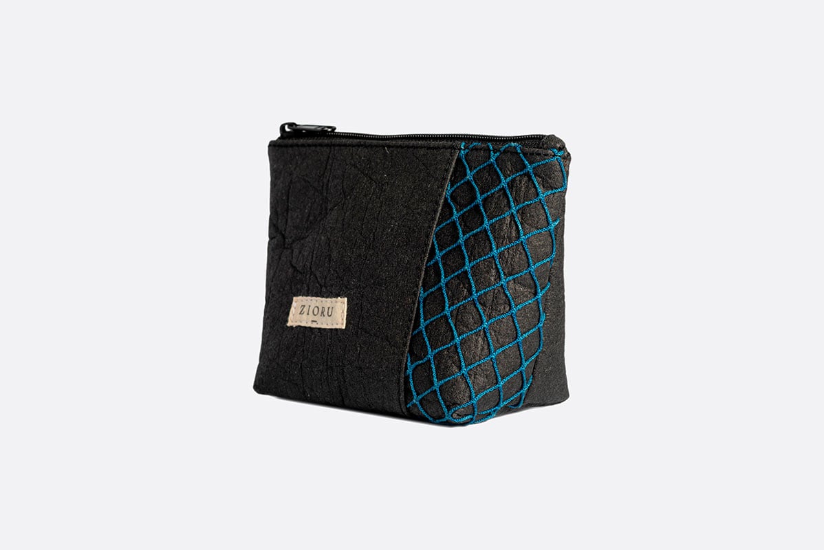 Image of BOLSO MANO Mediano (Negro/Azul)