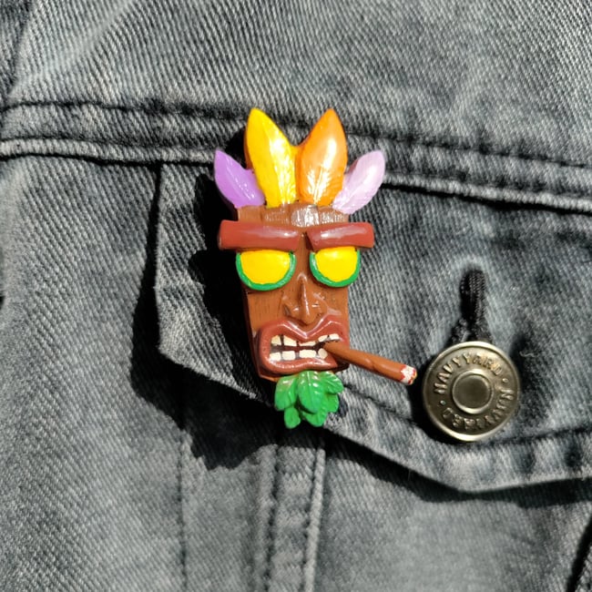 AKU 4/13 "HASH BANDICOOT" PIN