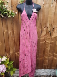 Image 2 of Pink tie dye dress