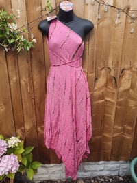 Image 3 of Pink tie dye dress