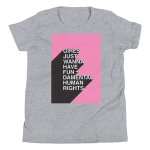 Image of Girls just wanna - kids tee