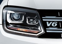 Image 4 of Vw Amarok V6 Front and rear Badge Overlays 