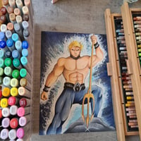 Image 1 of Aquaman oringal drawing
