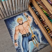 Image 2 of Aquaman oringal drawing