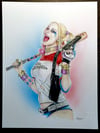 Original Drawing - Harley Quinn  ( Margot Robbie )