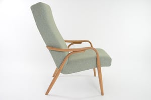 Image of Fauteuil J vert bleu