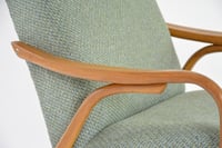 Image 4 of Fauteuil J vert bleu