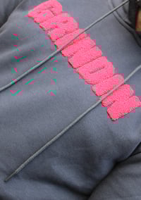 Image 3 of CHENILLE 2.0 HOODIE • BLACK