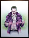 Original Drawing - The Joker ( Jared Leto ) Suicide Squad
