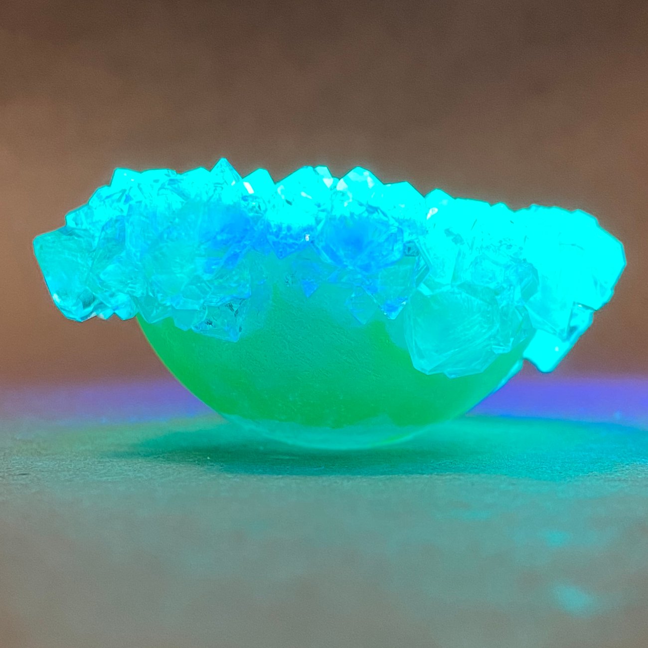 Fluorescent Glow Crystal Egg Geode Kit | Professor Figgy's Fabulous ...