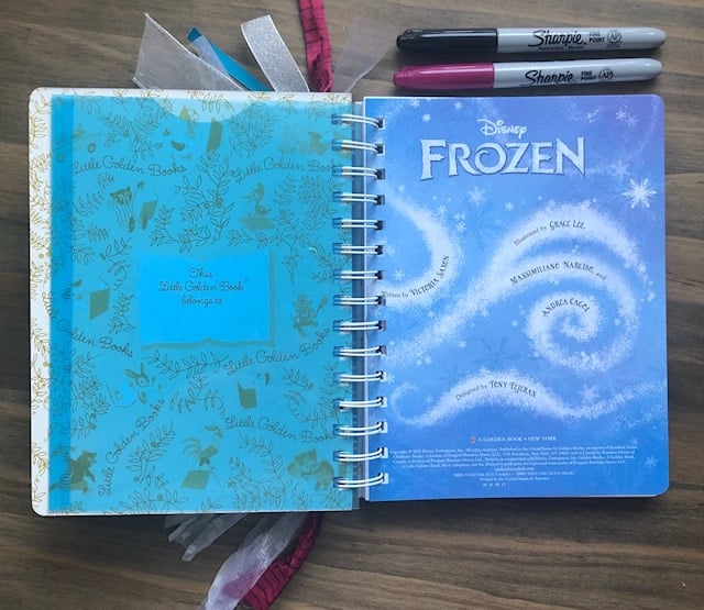 Frozen -Autograph Book