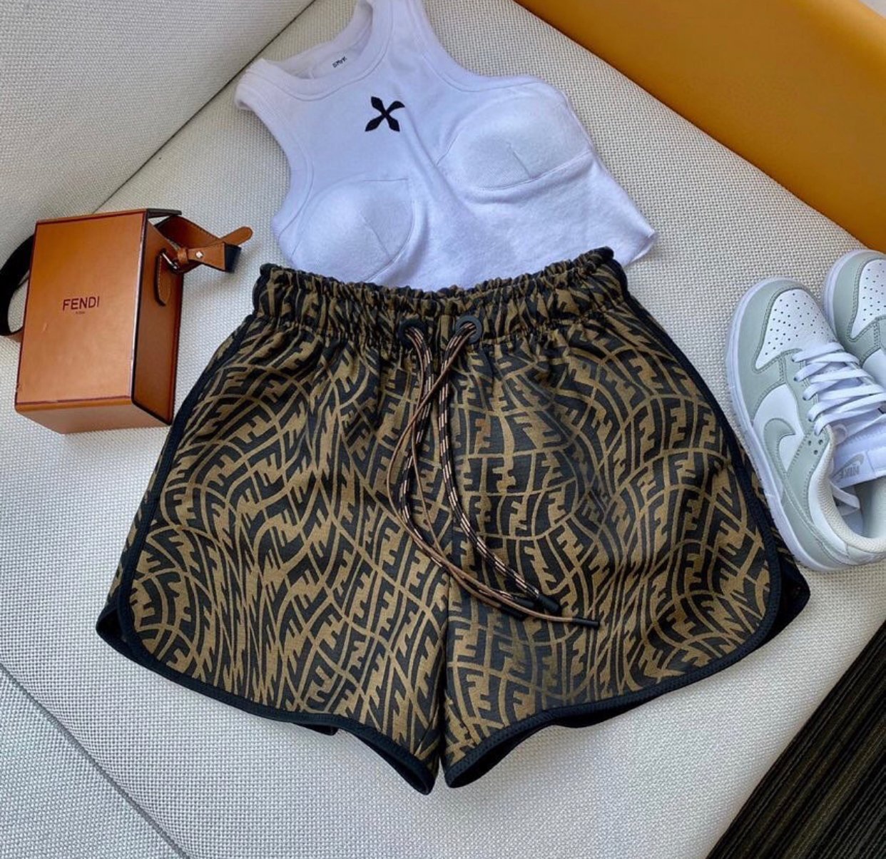 fendi vertigo shorts