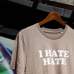 Image of I Hate Hate - Heather Sand - Shirt