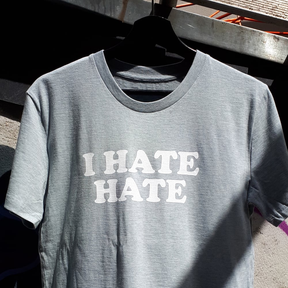 Image of I Hate Hate - Heather Ice Blue - Shirt