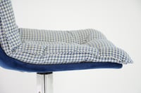 Image 4 of Chaise chromé bleu et PDP