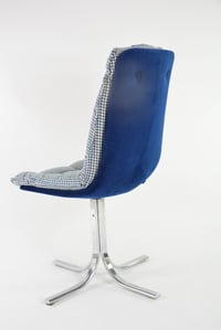 Image 3 of Chaise chromé bleu et PDP