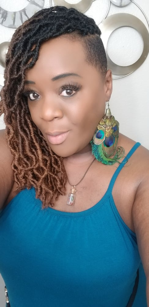 Image of Paradise Peacock Earrings 