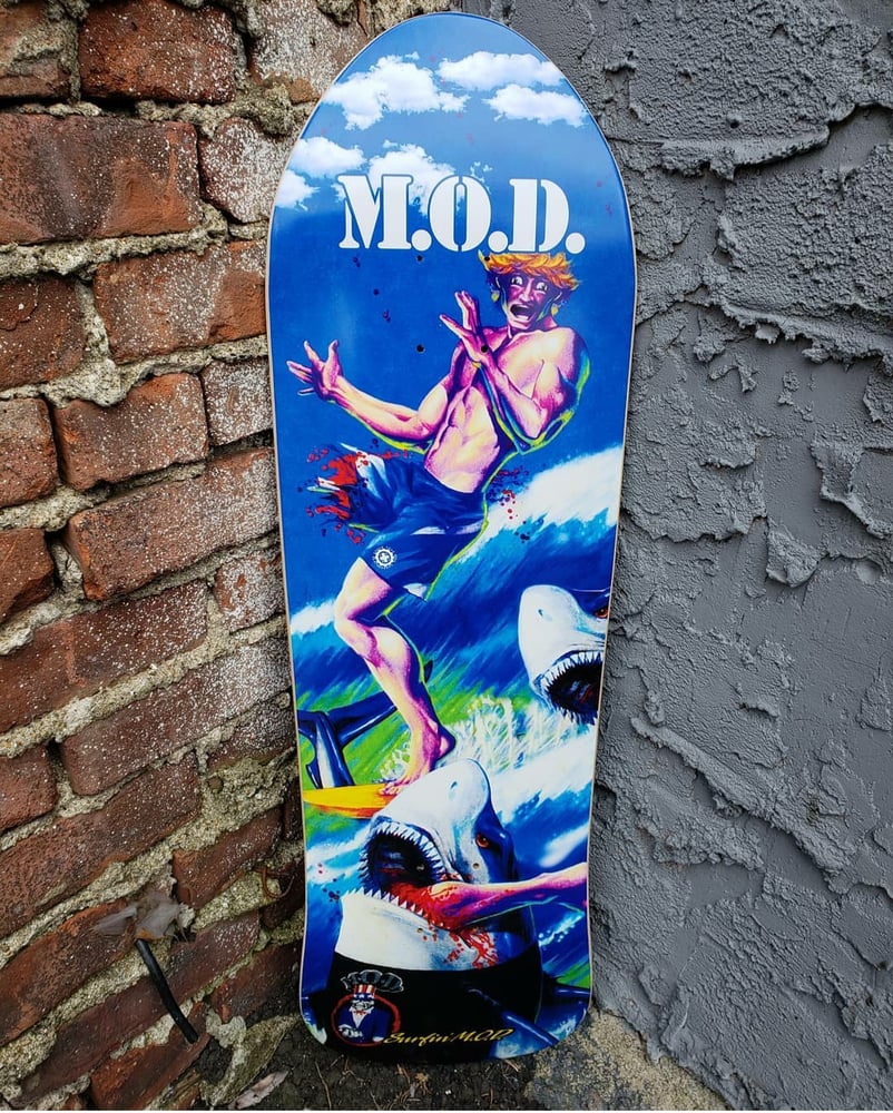 Image of M.O.D surfin’ MOD Skateboard Deck
