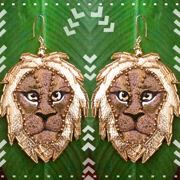 Image of Lions Gate Statement Earrings 
