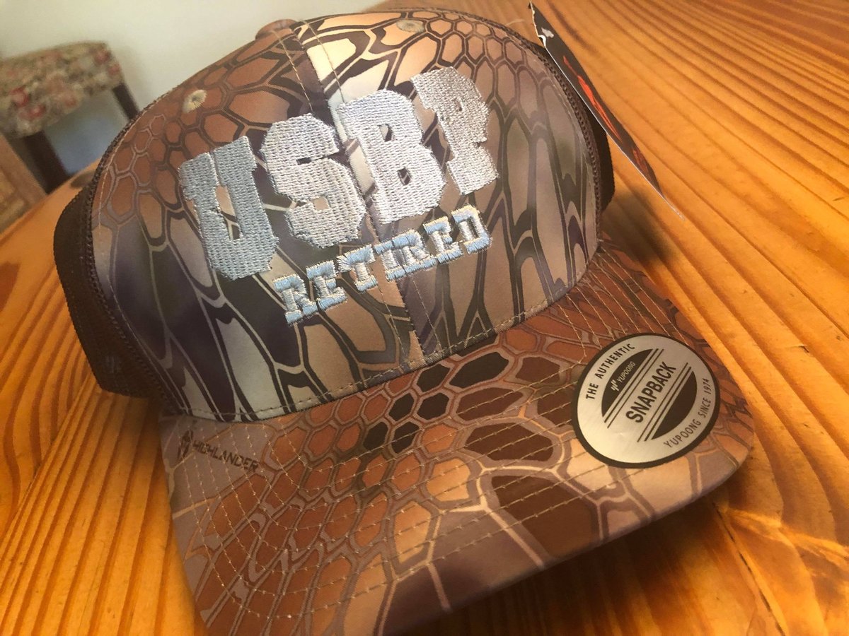 Image of USBP RETIRED ~ KRYPTEK MESH SNAPBACK