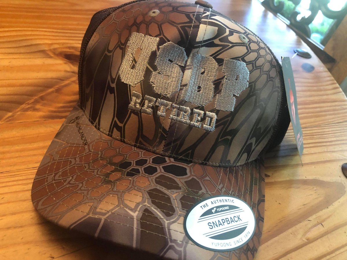 Image of USBP RETIRED ~ KRYPTEK MESH SNAPBACK