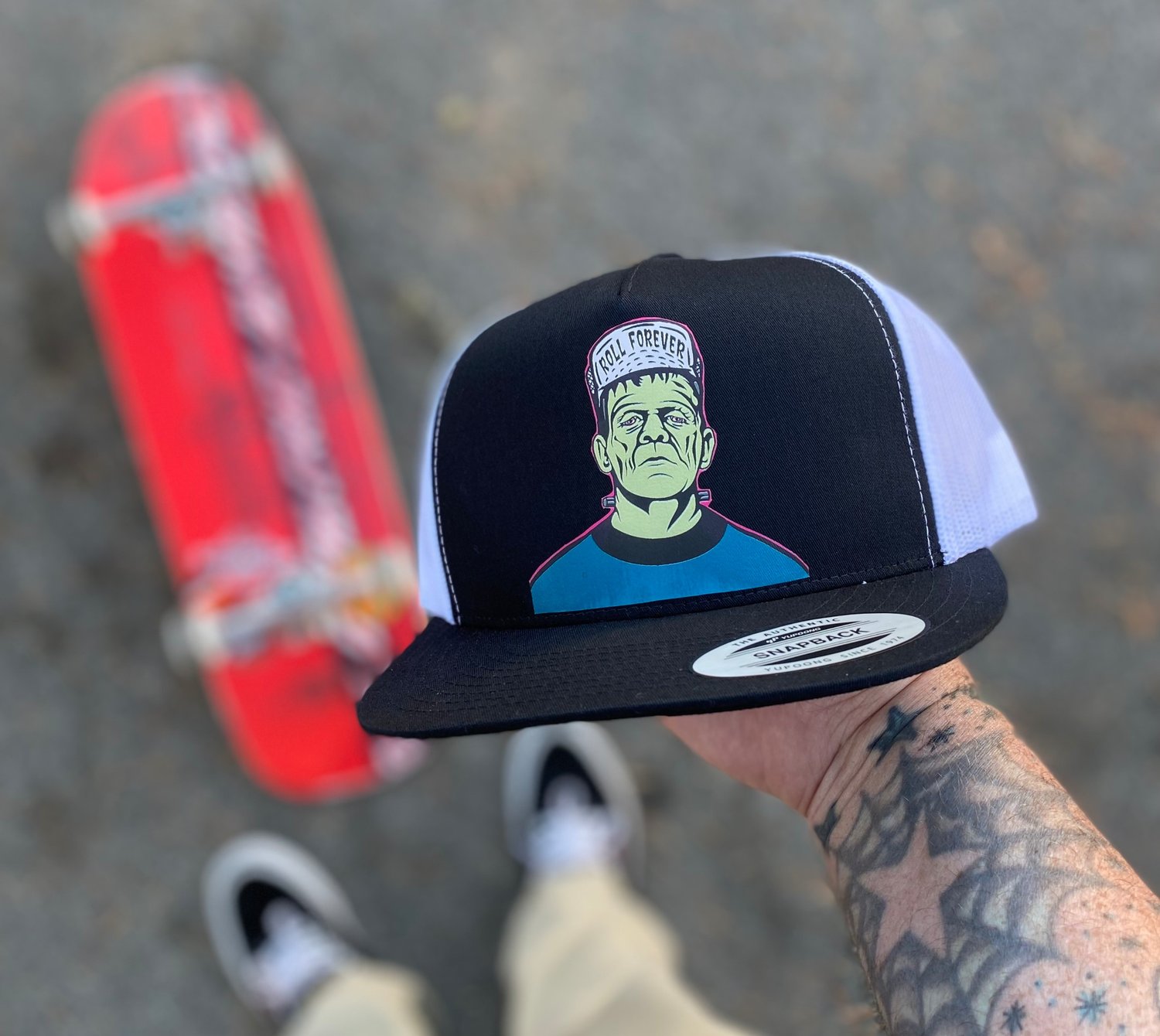 Image of Roll Forever "Frank" Mesh Trucker Hat