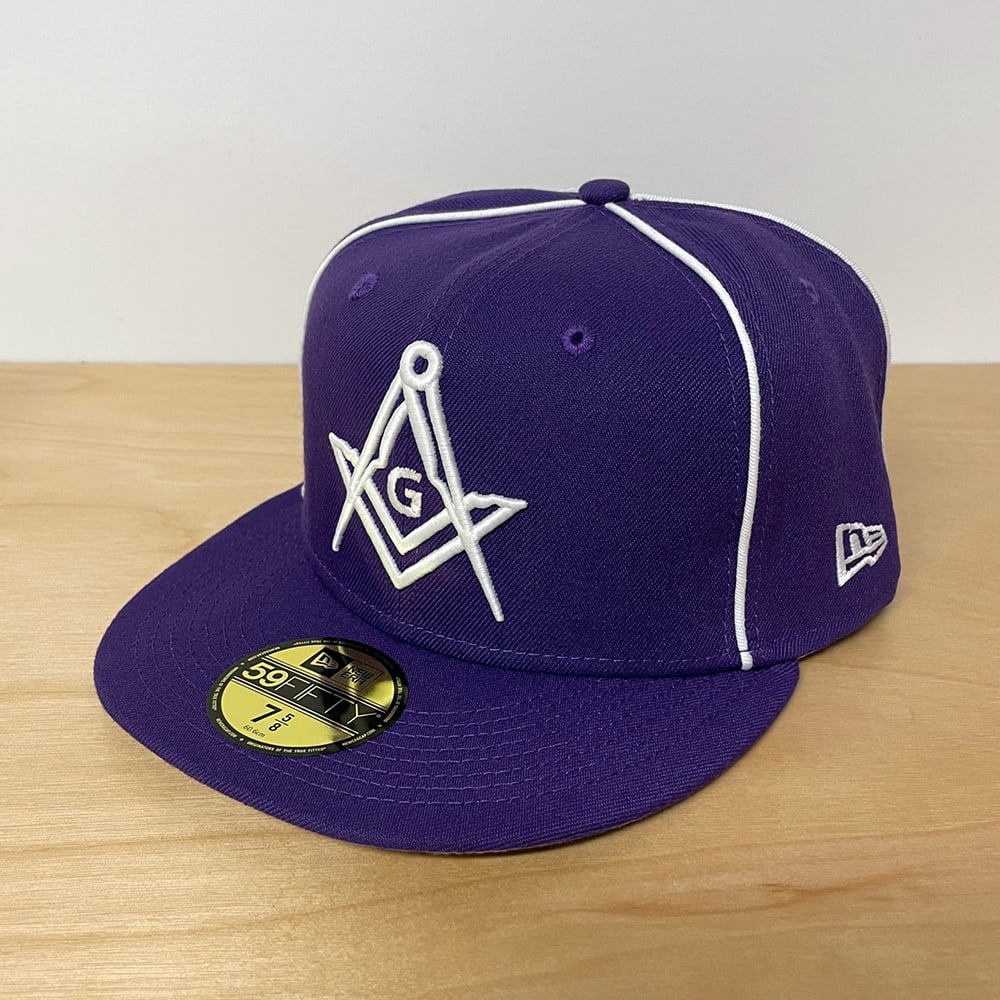 Image of Purple Piping Fitted 59Fifty  **SALE**