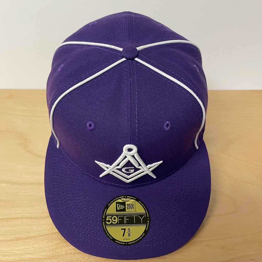 Image of Purple Piping Fitted 59Fifty  **SALE**
