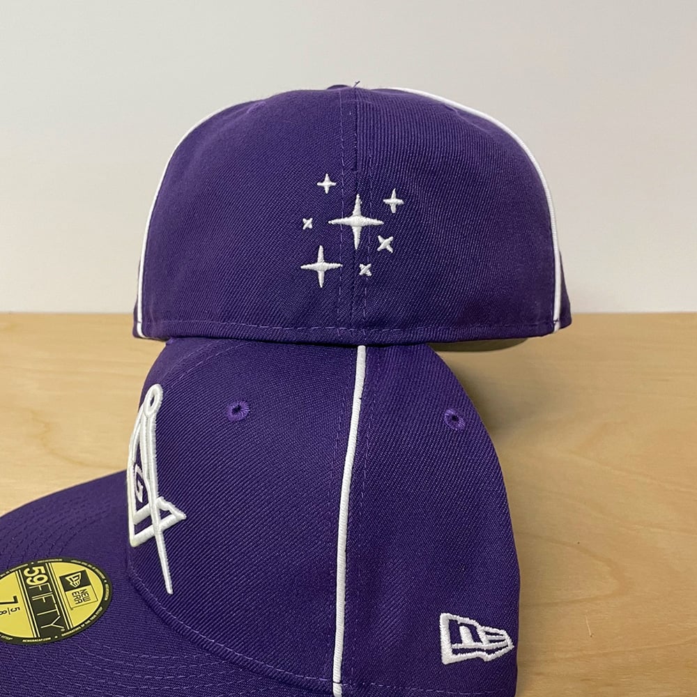 Image of Purple Piping Fitted 59Fifty  **SALE**